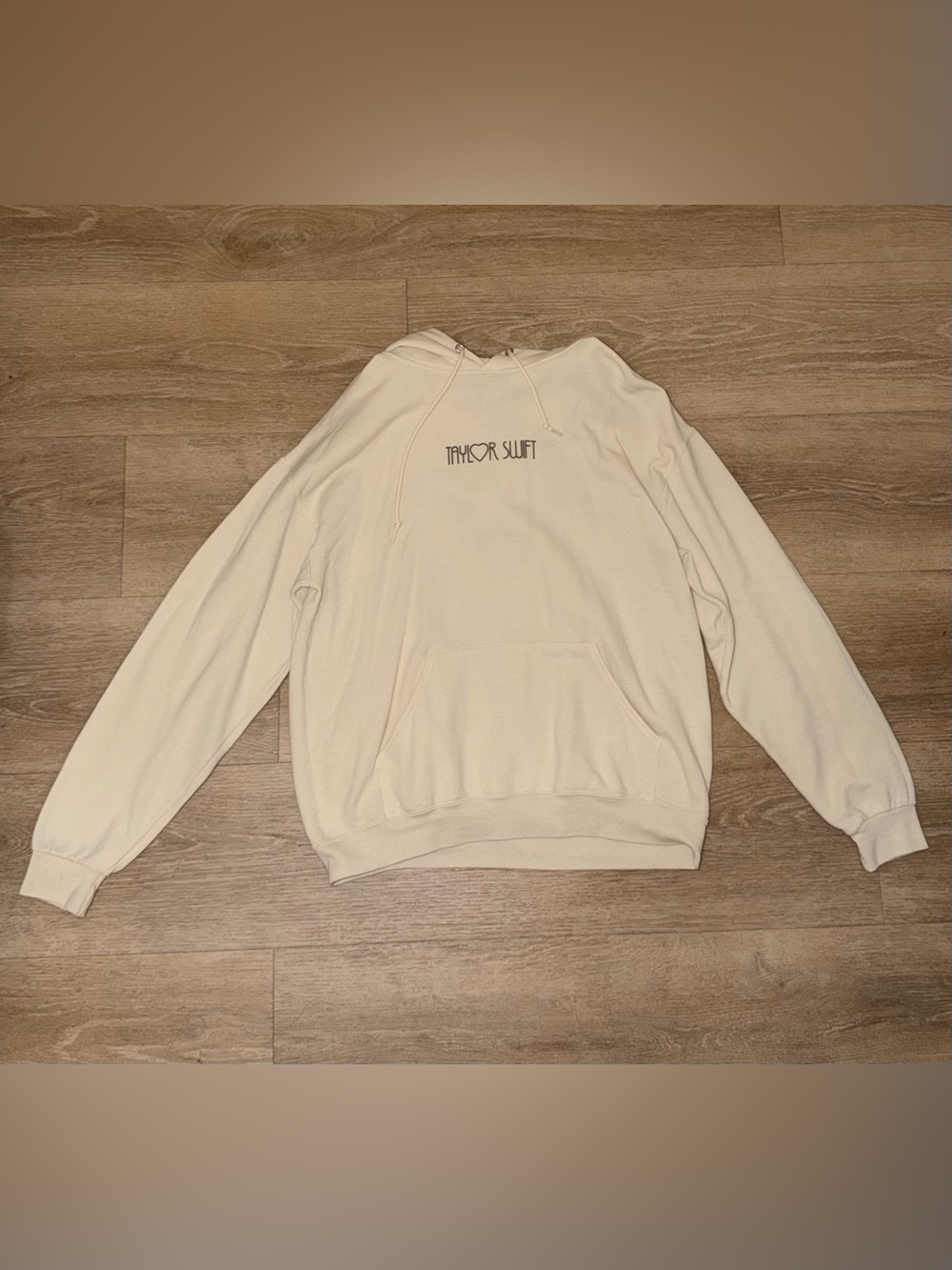 Taylor Swift Cream Crewneck Pullover Sweatshirt